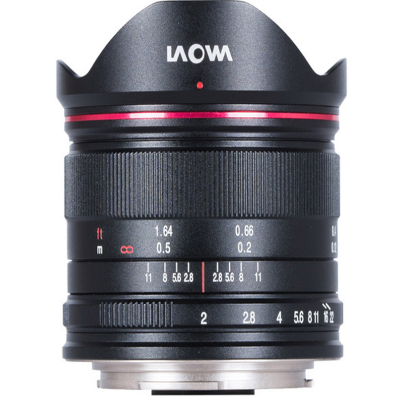 Laowa Objectif 7,5mm F2 MFT noir (pour DJI Inspire avec nacelle X5)