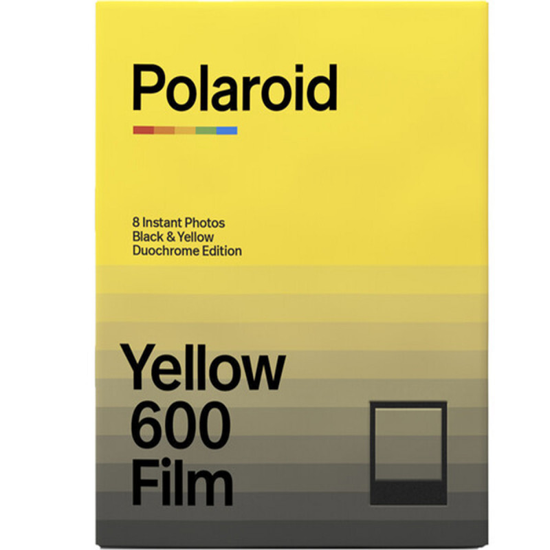 Polaroid film Duochrome 600 - Noir et Jaune