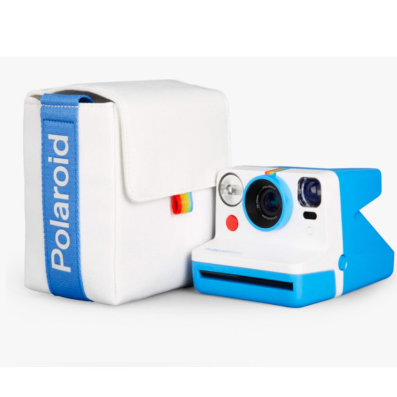 Polaroid Now Bag Sac Blanc & Bleu pour Appareil Photo Instantané 