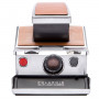 Polaroid appareil photo instantané reconditionné SX-70 Silver-Brown
