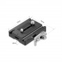 SmallRig 2144B Quick Release Clamp and Plate (Arca-type Compatible)