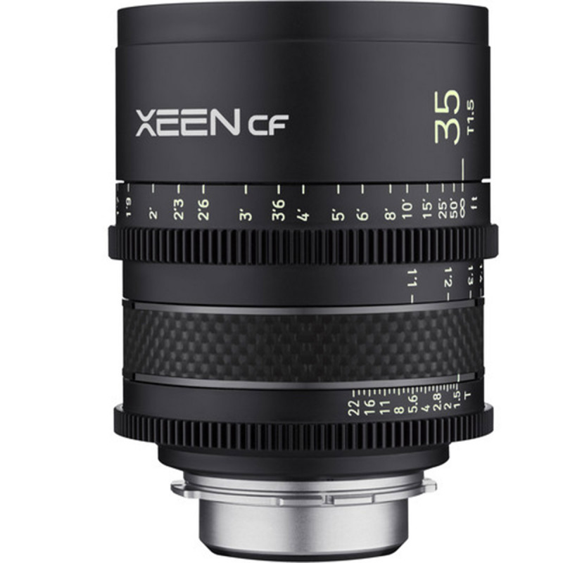 XEEN CF 35mm T1.5 PL - echelle métrique