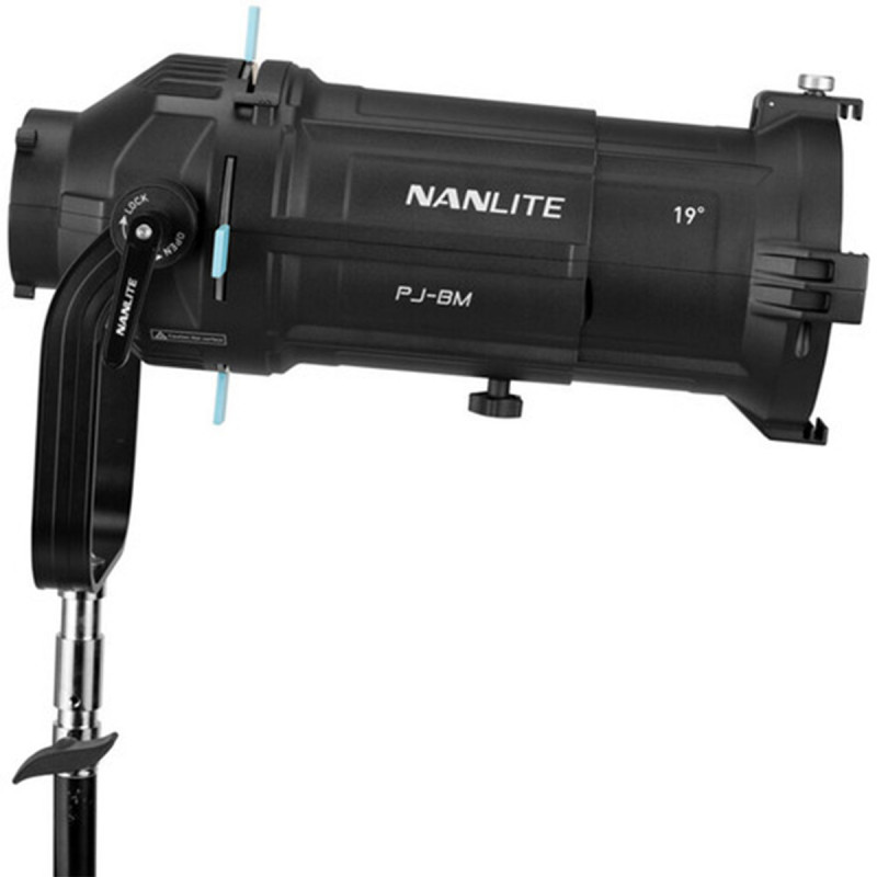 Nanlite Nez optique et support Gobo pour Forza (Bowens Mount) FM 19