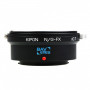 Kipon Bague pour optique Nikon G sur boitier Fujifilm X Baveyes 0,7x