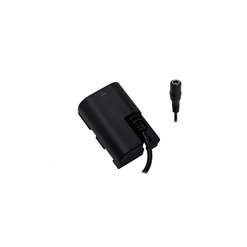 Tilta Batterie factice Canon LP-E6 vers câble femelle DC 5,5/2,1 mm