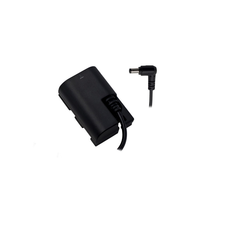 Tilta Batterie factice Canon LP-E6 vers câble mâle DC 5,5/2,5 mm