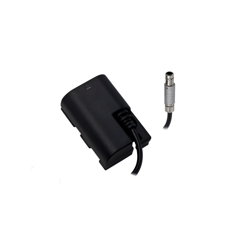 Tilta Batterie factice Canon LP-E6 vers câble 3 broches