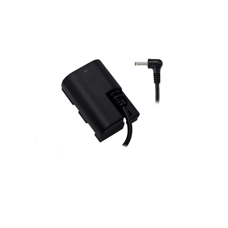 Tilta Batterie factice LP-E6 vers 3,5/1,35 mm DC mâle