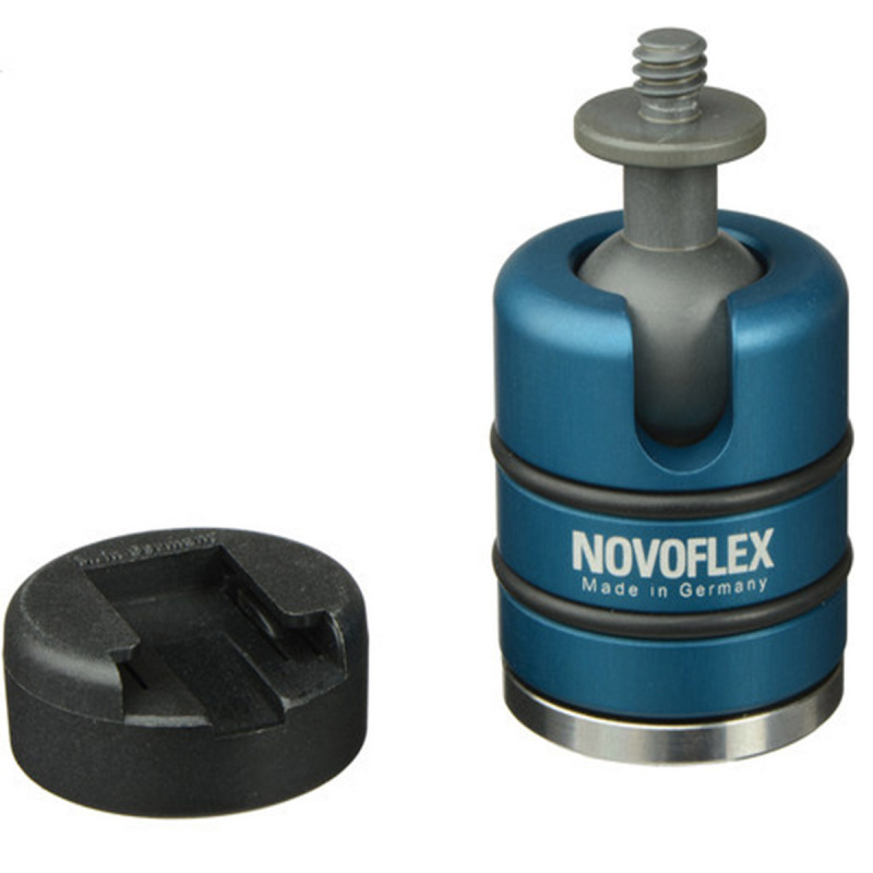 Novoflex Petite tête à rotule panoramique avec griffe porte flash