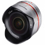 Samyang Objectif 7,5mm F3,5 UMC Fisheye Micro 4/3 Argent