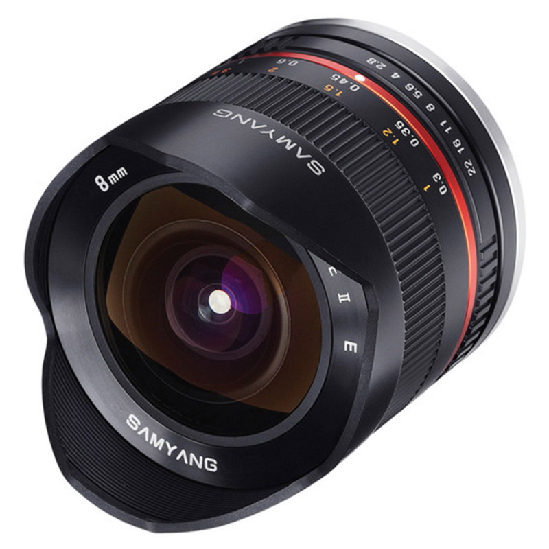 Samyang Objectif 8mm F2,8 UMC Fisheye II Fuji X