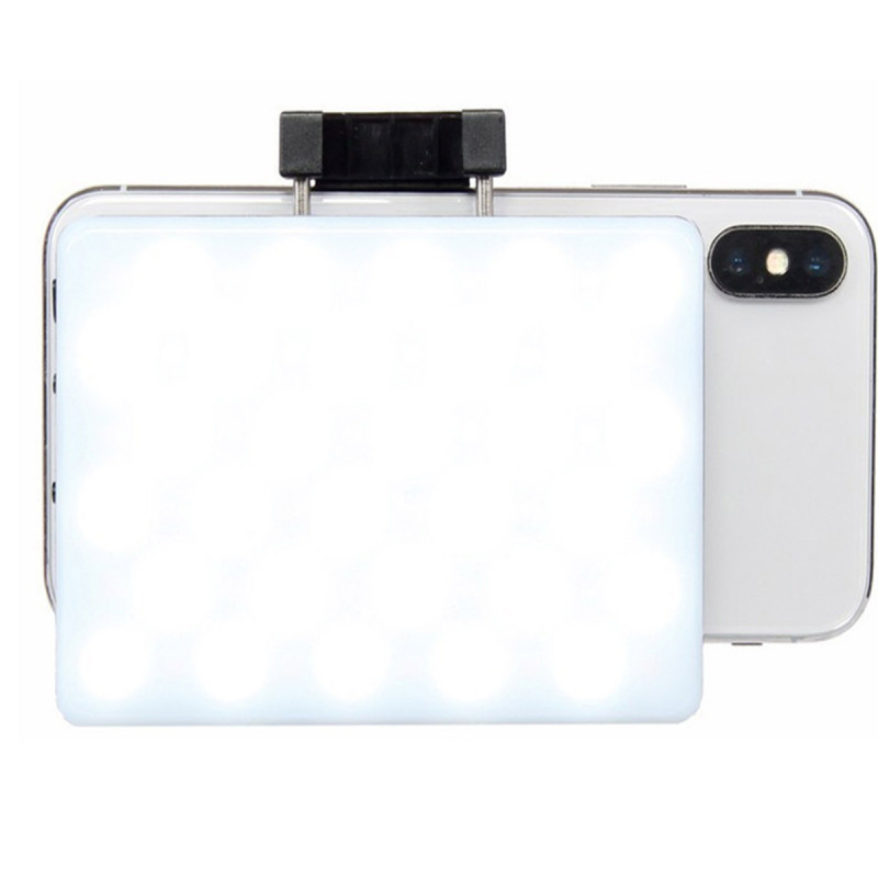 Starblitz Torche LED bicolore pour mobile et appareil photo