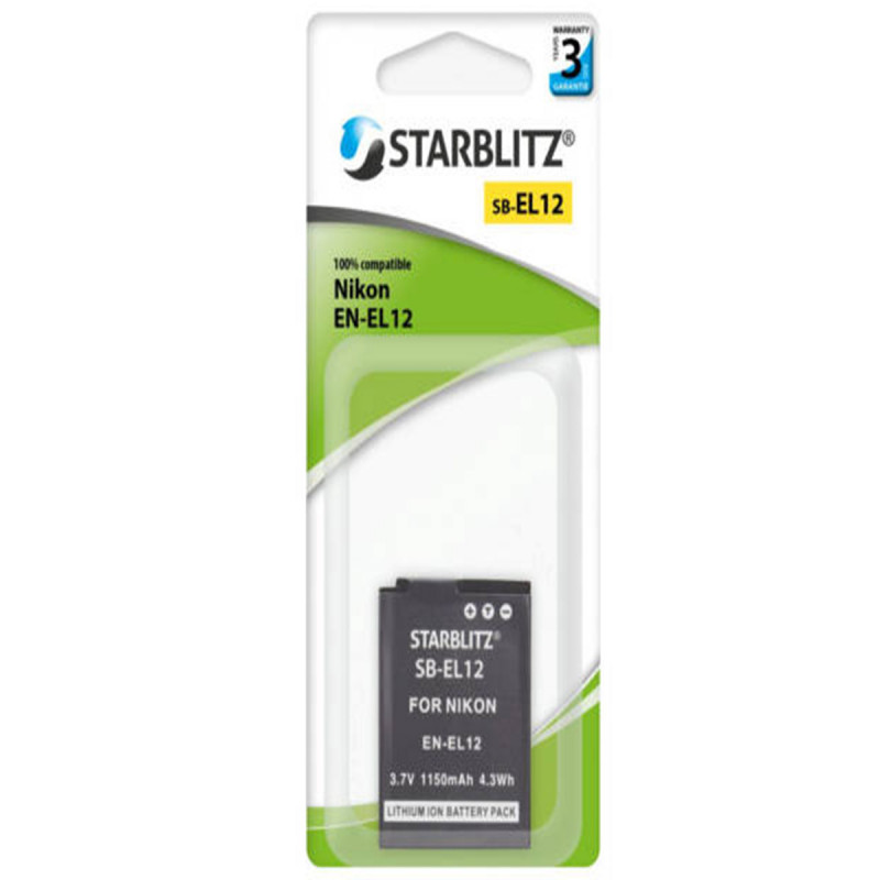 Starblitz Batterie compatible Canon NB-6LH