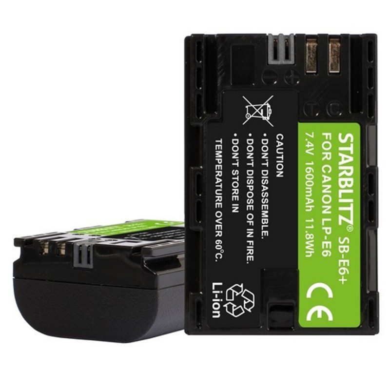 Starblitz Batterie compatible Canon LP-E6