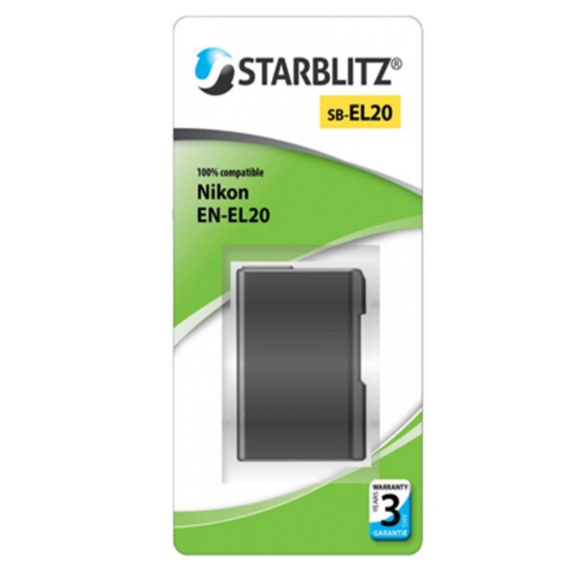 Starblitz Batterie compatible Nikon EN-EL20