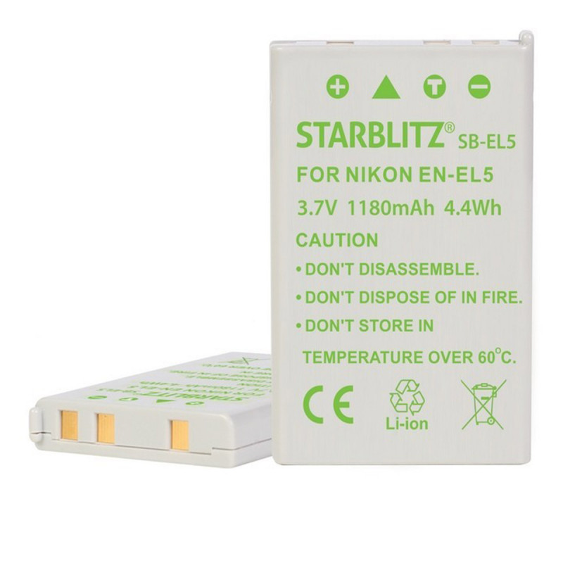 Starblitz Batterie compatible Nikon EN-EL5