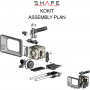 Shape Kit RED® KOMODO™ avec Matte box et Follow Focus