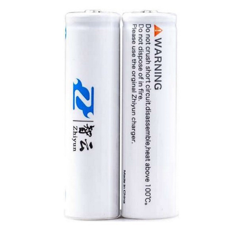 Zhiyun jeu de 2 batteries Lithium 18650 2600mAh (Weebill S & Lab)