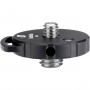 Leofoto CF-6 1/4" or 3/8" mounting hole to 1/4" or 3/8" screw