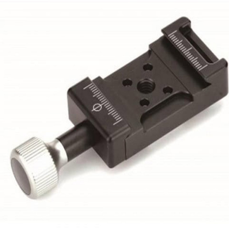 Leofoto DC-29 QR clamp with coldshoe mount*