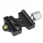 Leofoto DC-50 QR Clamp for Arca and Manfrotto 200PL