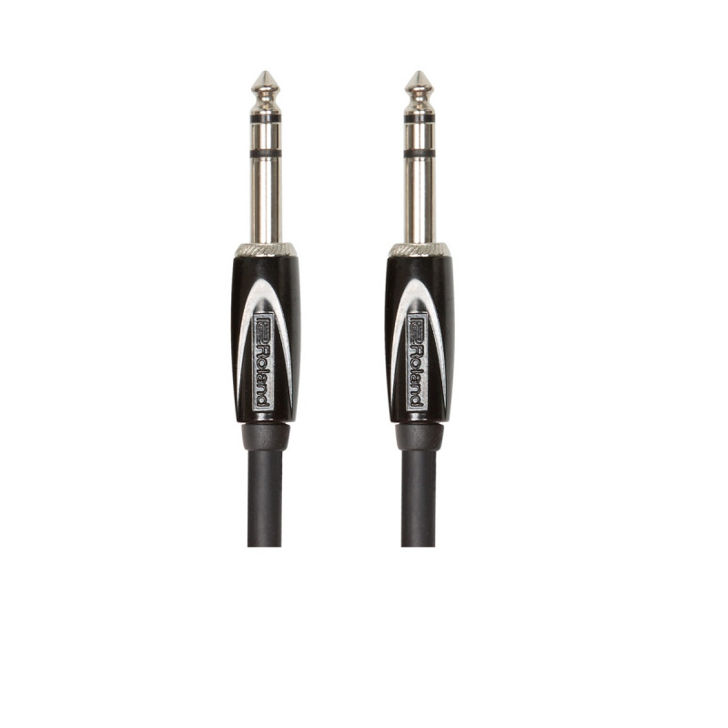 Roland 3Ft / 1M Interconnect Cable, 1/4" Trs-1/4" Trs, Balanced