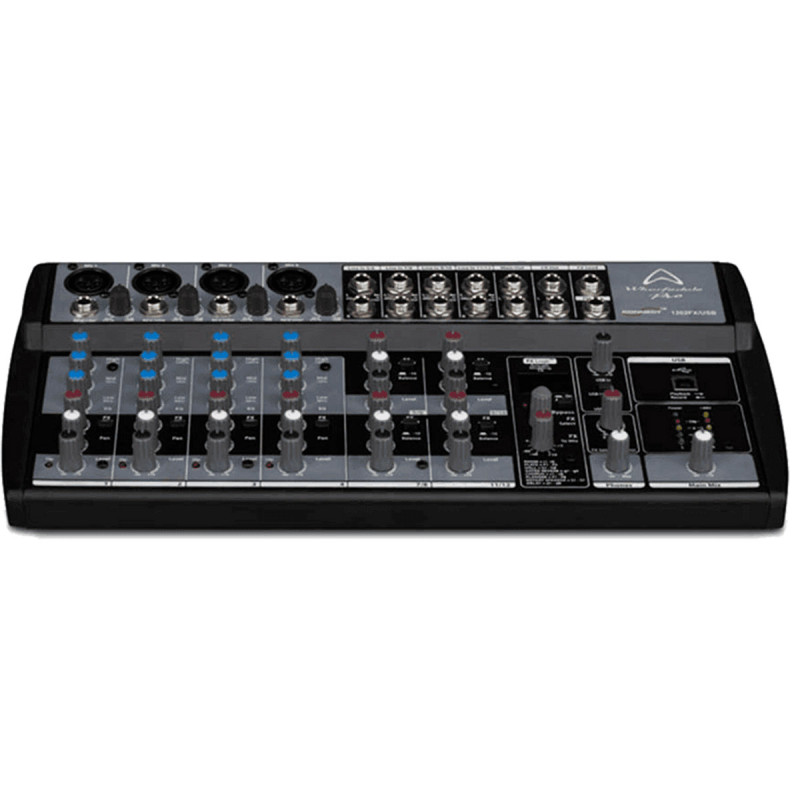 Wharfedale Pro Console de mixage 12 entrées + FX USB