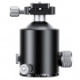 Leofoto Ballhead HB-70 + Release Plate QP-70N