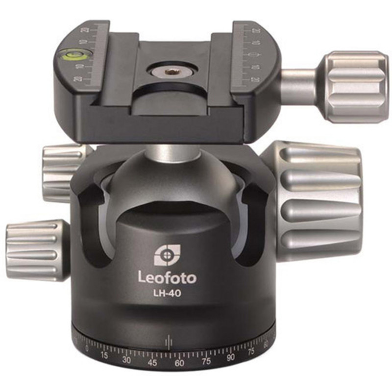 Leofoto Ballhead LH-40 + Release Plate QP-70