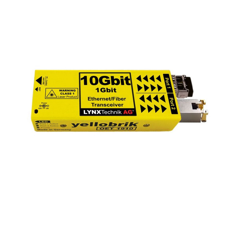 LYNX Technik 10G Ethernet Bidirectional Fiber Optic Transceiver