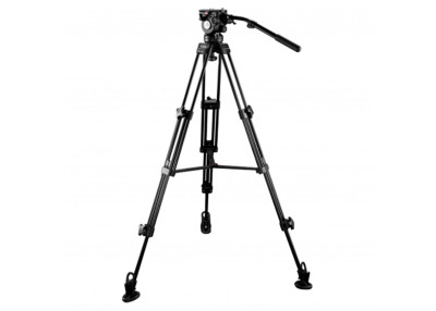 E-Image Kit trépied vidéo AT7402A + tête fluide GH05