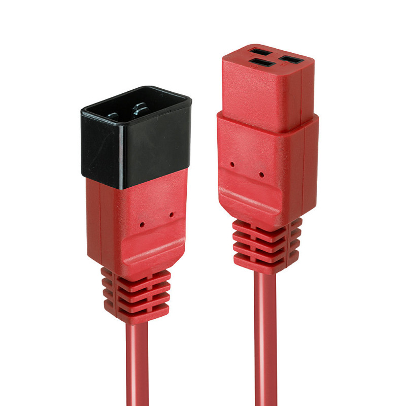 Lindy Rallonge IEC 1m, rouge