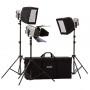 Hedler LED Video Pro kit / 2 Profilux LED 650  1 Profilux LED 1000