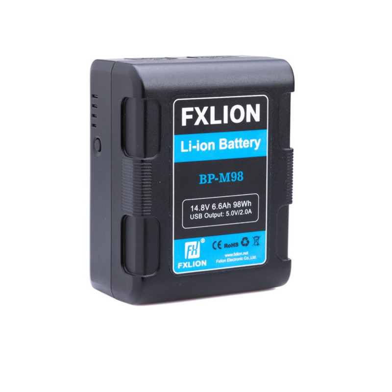 FXLion Kit 2 BP-M98 + Dual Travel charger