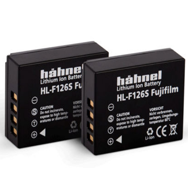 Hahnel HL-F126s Fuji Type Twin Pack