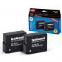 Hahnel HL-PLC12 Panasonic Type Twin Pack