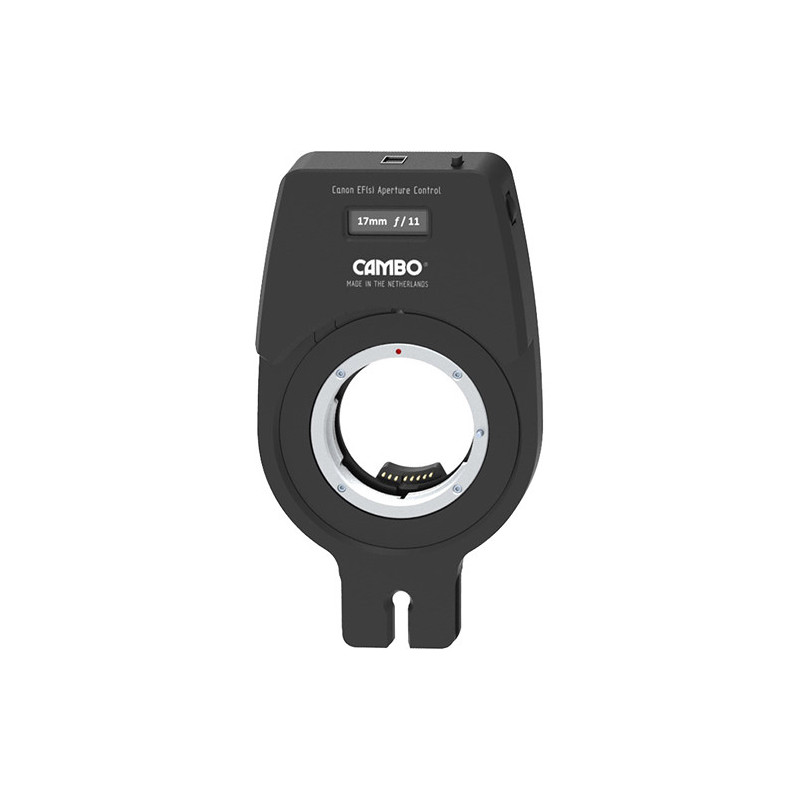 Cambo ACB-CA Planchette BLACK monture objectif Canon EOS