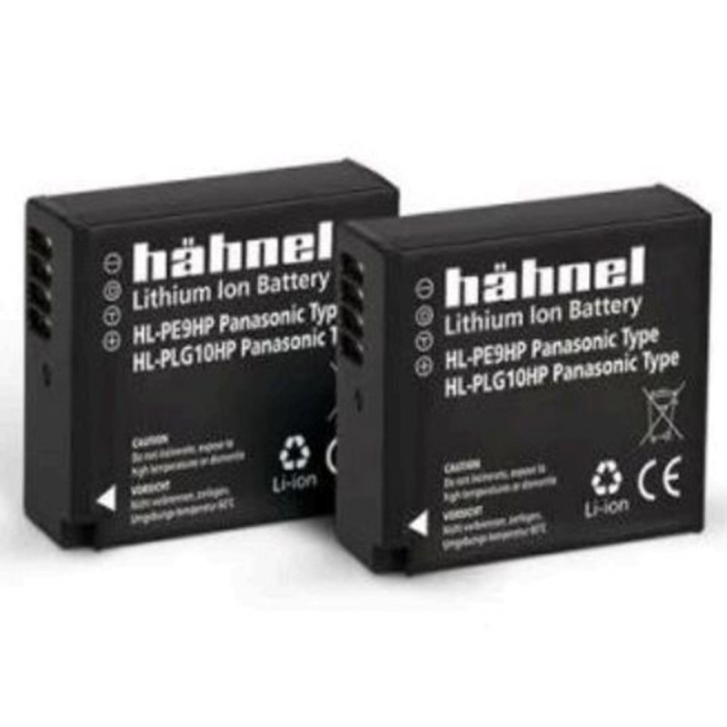Hahnel ULTRA HL-PLG10HP Panasonic Type Twin Pack
