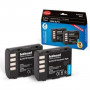 Hahnel ULTRA HL-PLF19 Panasonic Type Twin Pack