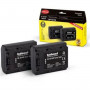 Hahnel ULTRA HL-XZ100 Pack de 2 batteries compatible Sony NP-FZ100