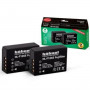Hahnel ULTRA HL-F126 FujiFilm Type Twin Pack