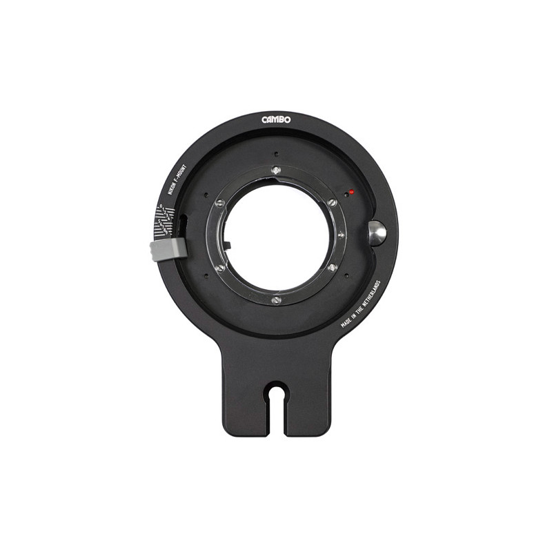 Cambo ACB-NF Planchette BLACK monture objectif Nikon F