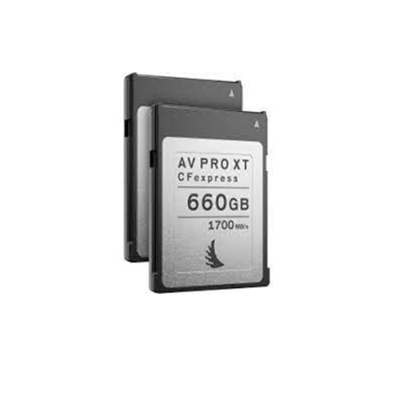 AngelBird Carte AV PRO CFexpress XT MK2 660 GB - Vitesse : 1600MB/s