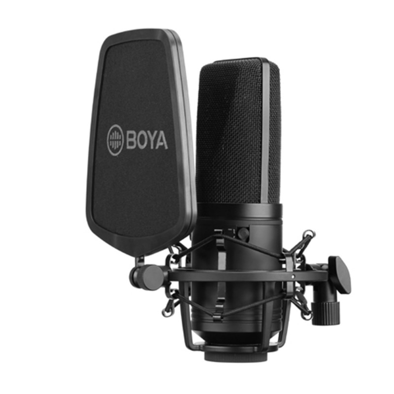 Boya BY-M100 Microphone canon miniature à TRS 3,5 mm pour DSLR