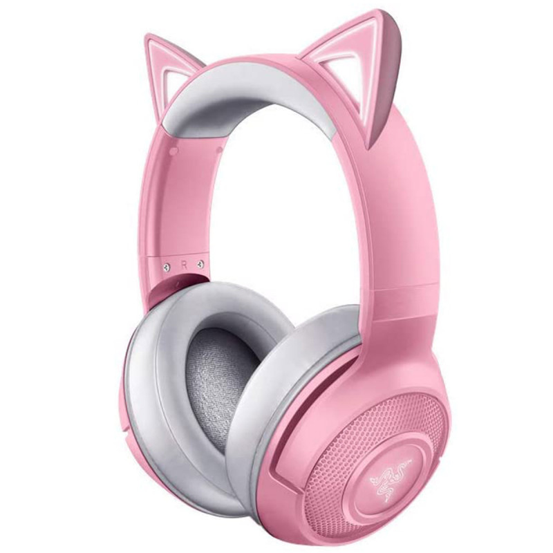 Razer Casque Gaming  Kraken Bt - Kitty Edition - Quartz