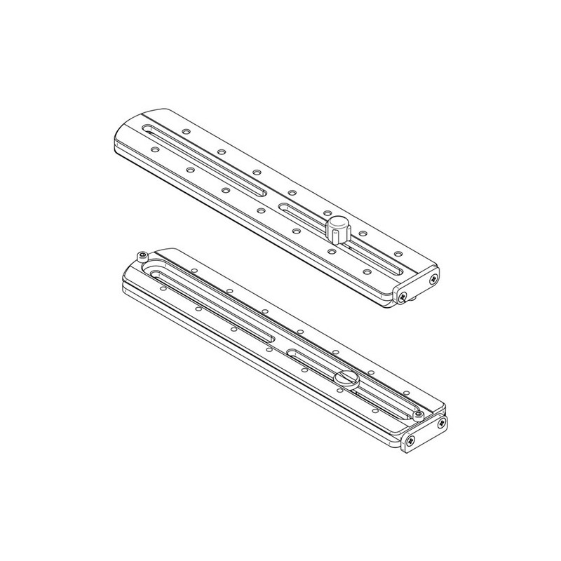 Cambo QR-XL Plateau rapide XL 1/4"pour PCH / CBH-6 / QR-6 (ARCA)