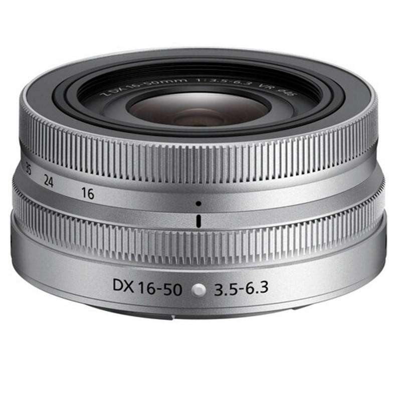 Nikon Objectif Z NIKKOR Z DX 16-50mm f/3.5-6.3 VR Silver