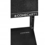 Conecarts Petit Chariot - moquette noire, Logo Conecarts - 2 étagères