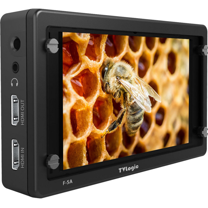 TVLogic F-5A Moniteur 5,5'' LCD - Full HD - 3G-SDI, HDMI -  500cd/m2