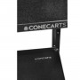 Conecarts petit chariot - moquette noire, logo conecarts - 3 étagères